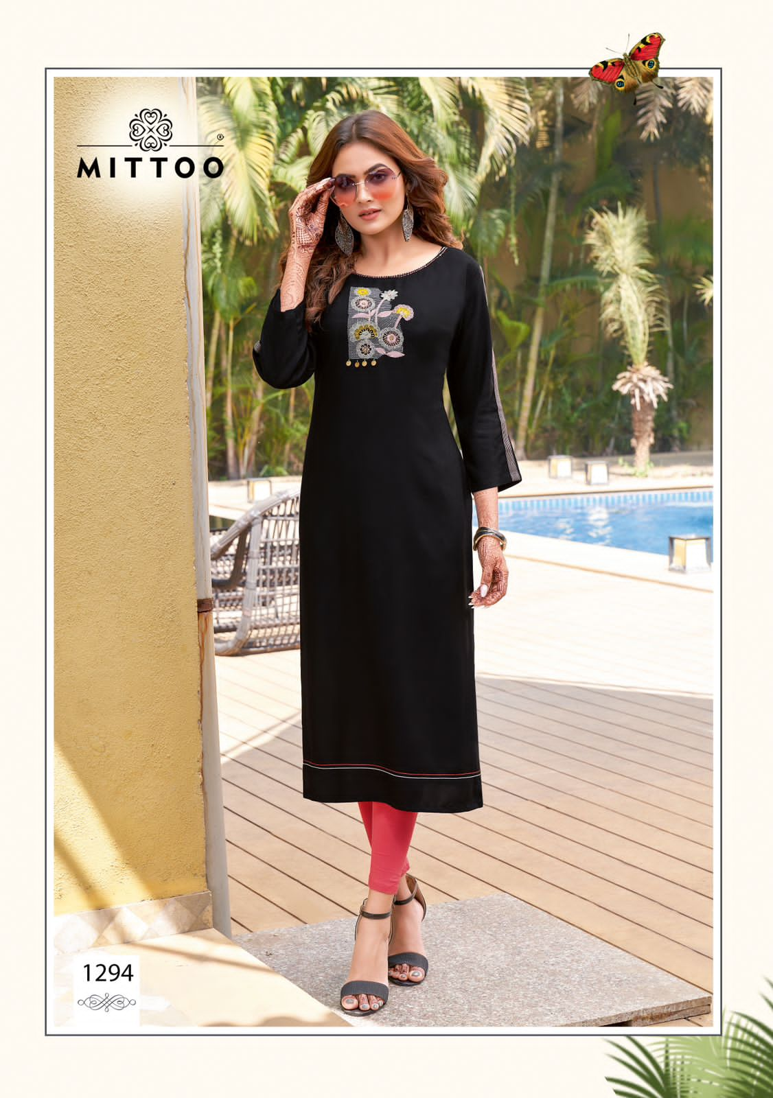 Palak Vol 34 By Mittoo Designer Kurtis Catalog